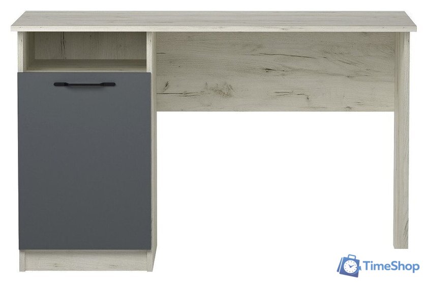 Стол Памир ПКС-12 (крафт белый/антрацит) - Изображение №2 — Интернет-магазин Time-Shop
