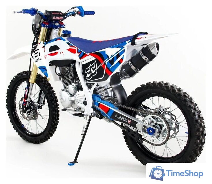 Мотоцикл Motax XR 250 21/18 (черный/белый/синий) - Изображение №3 — Интернет-магазин Time-Shop