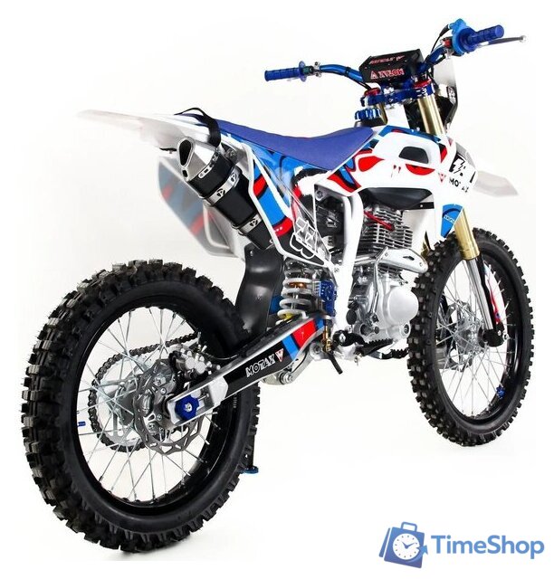 Мотоцикл Motax XR 250 21/18 (черный/белый/синий) - Изображение №2 — Интернет-магазин Time-Shop