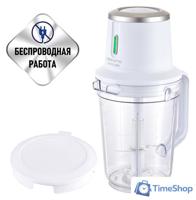Портативный блендер Polaris PTB 0435 CordLess - Изображение №1 — Интернет-магазин Time-Shop
