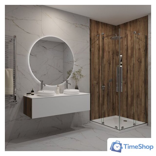  ЗОВ Тумба под умывальник Кито 120 K120LA0MWMC-KP13W (аттик/белый матовый) - Изображение №5 — Интернет-магазин Time-Shop