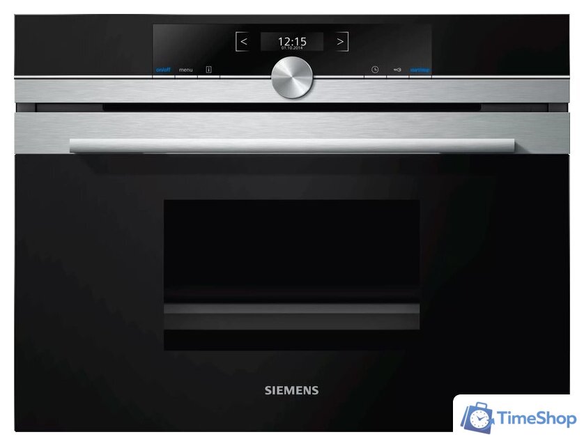 Паровой духовой шкаф Siemens CD634GAS0 - Изображение №1 — Интернет-магазин Time-Shop