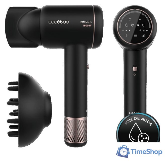 Фен Cecotec Bamba IoniCare RockStar Ion Touch 04400 - Изображение №1 — Интернет-магазин Time-Shop