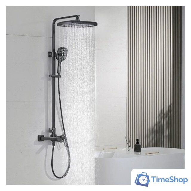 Душевая система  Ganzer GZ12163-Q - Изображение №2 — Интернет-магазин Time-Shop