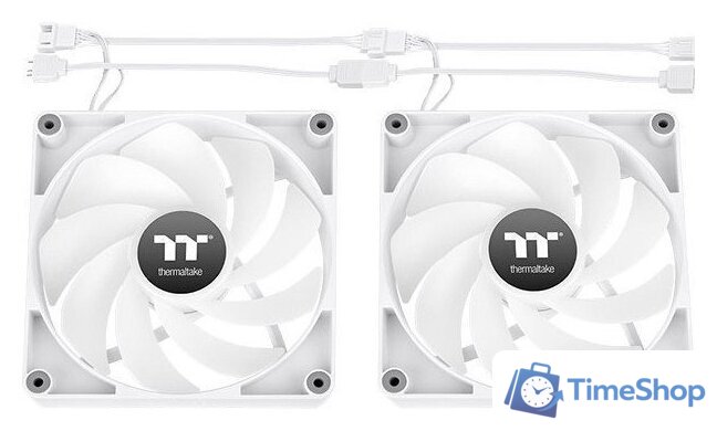 Комплект вентиляторов для корпуса Thermaltake CT140 Sync Reverse ARGB 2-Fan Pack CL-F176-PL14SW-A - Изображение №5 — Интернет-магазин Time-Shop