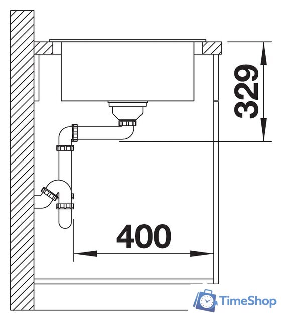 Кухонная мойка Blanco Elon XL 8 S (белый) - Изображение №6 — Интернет-магазин Time-Shop