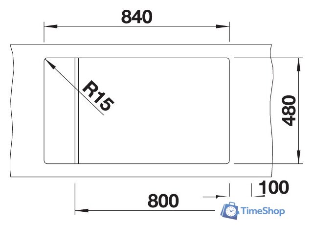 Кухонная мойка Blanco Elon XL 8 S (белый) - Изображение №4 — Интернет-магазин Time-Shop