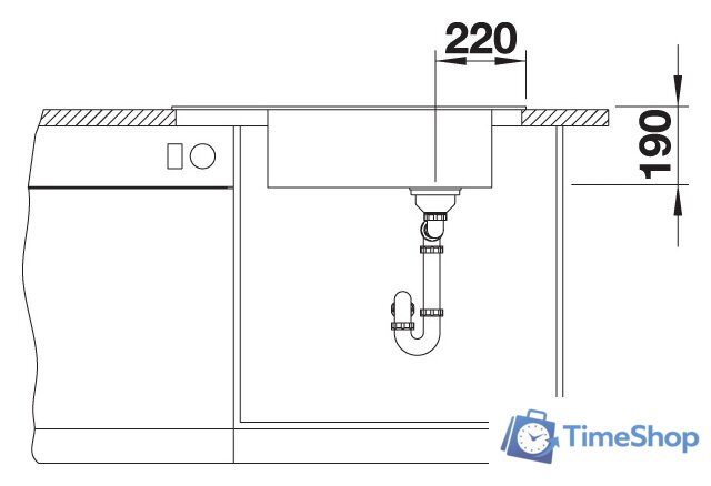 Кухонная мойка Blanco Elon XL 8 S (белый) - Изображение №5 — Интернет-магазин Time-Shop