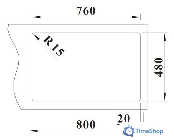Кухонная мойка Blanco Legra 8 526223 (черный) - Изображение №3 — Интернет-магазин Time-Shop