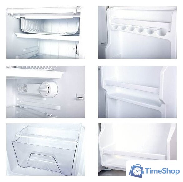 Однокамерный холодильник Oursson RF1005/WH - Изображение №6 — Интернет-магазин Time-Shop