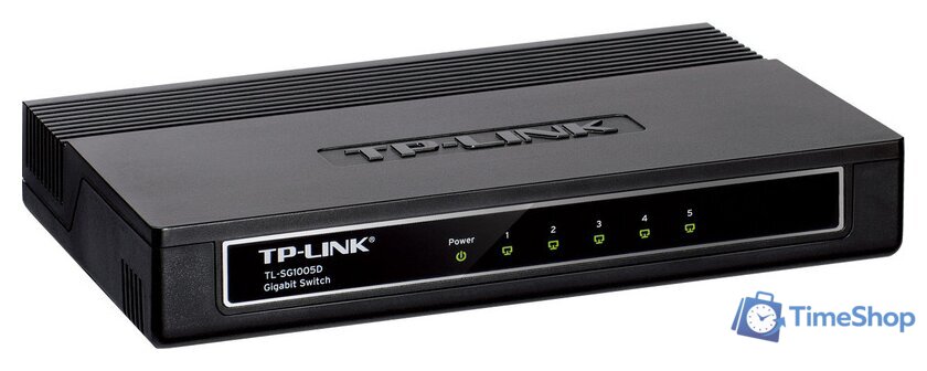 Неуправляемый коммутатор TP-Link TL-SG1005D - Изображение №2 — Интернет-магазин Time-Shop
