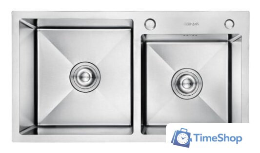 Кухонная мойка Gerhans K37843-S (нержавеющая сталь) - Изображение №1 — Интернет-магазин Time-Shop