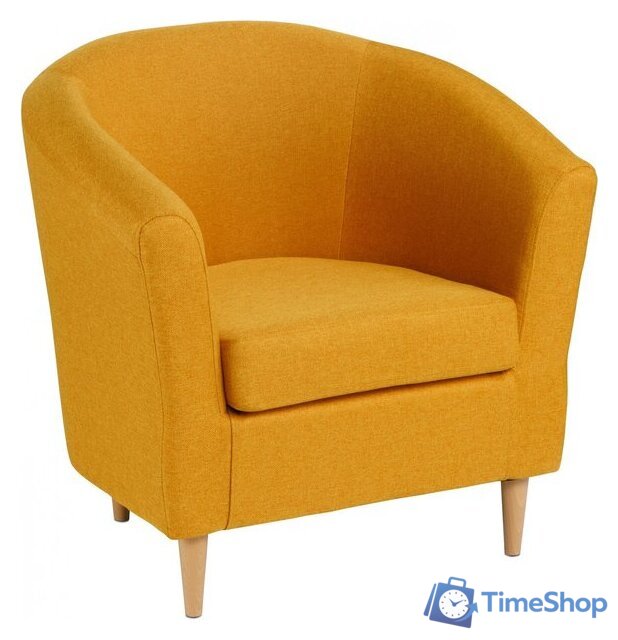 Интерьерное кресло Mio Tesoro Тунне (yellow orange) - Изображение №1 — Интернет-магазин Time-Shop