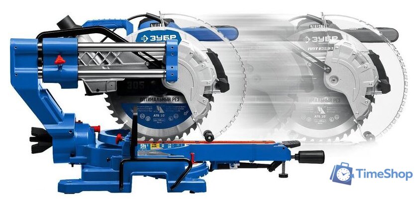 Торцовочная пила Зубр Профессионал ППТ-305-П - Изображение №10 — Интернет-магазин Time-Shop