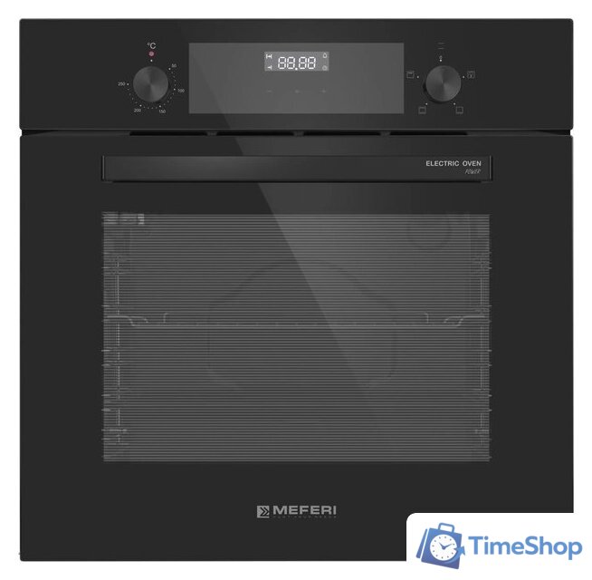 Электрический духовой шкаф Meferi MEO604BK Power - Изображение №1 — Интернет-магазин Time-Shop