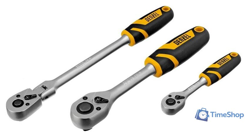 Универсальный набор инструментов Denzel 15805 (144 предмета) - Изображение №5 — Интернет-магазин Time-Shop