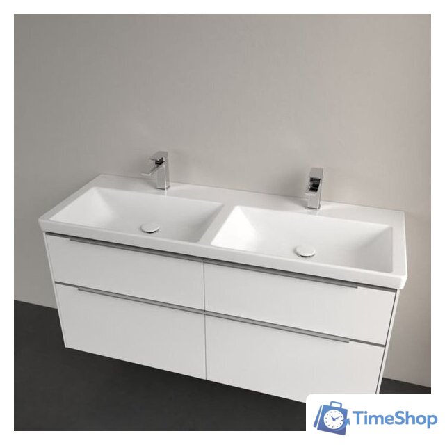 Умывальник Villeroy & Boch Subway 3.0 4A71D1R1 - Изображение №3 — Интернет-магазин Time-Shop