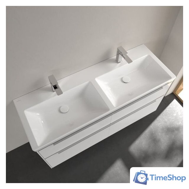 Умывальник Villeroy & Boch Subway 3.0 4A71D1R1 - Изображение №4 — Интернет-магазин Time-Shop