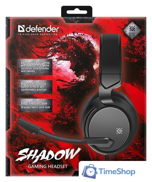 Наушники Defender Shadow - Изображение №10 — Интернет-магазин Time-Shop