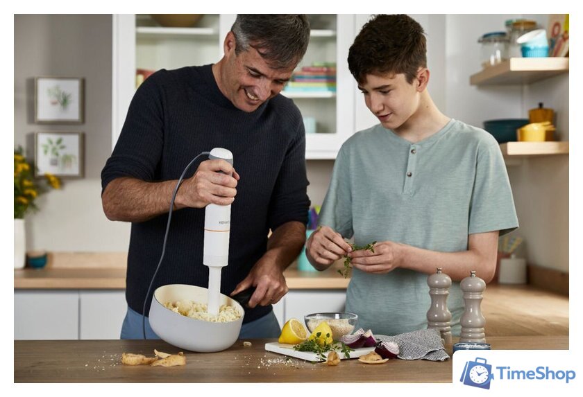 Погружной блендер Kenwood Triblade XL HBM40.306WH - Изображение №5 — Интернет-магазин Time-Shop