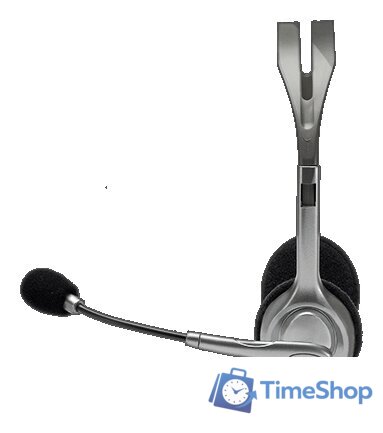 Офисная гарнитура Logitech H111 - Изображение №4 — Интернет-магазин Time-Shop