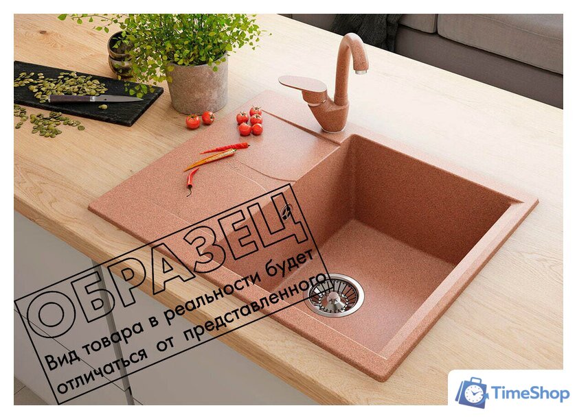 Кухонная мойка Polygran Gals 620 (кремовый) - Изображение №4 — Интернет-магазин Time-Shop