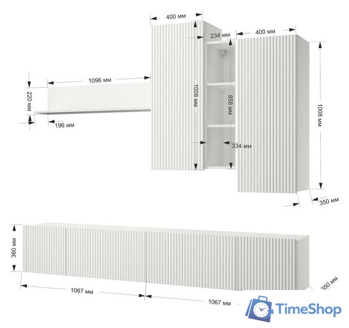 Горка Mio Tesoro Silva (белый/эко джелато) - Изображение №6 — Интернет-магазин Time-Shop
