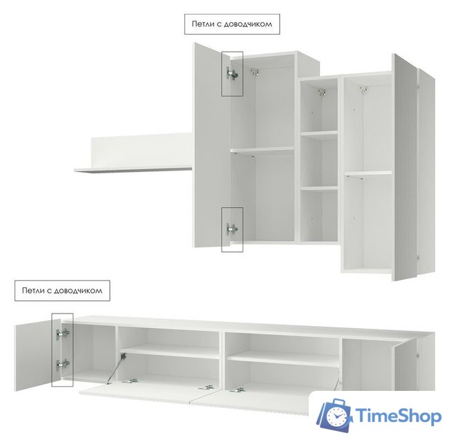 Горка Mio Tesoro Silva (белый/эко джелато) - Изображение №7 — Интернет-магазин Time-Shop