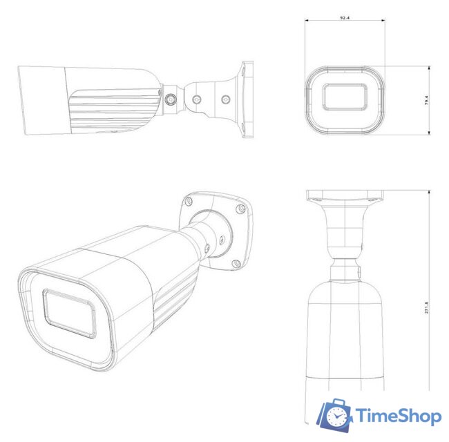 IP-камера Provision-ISR I6-380IPEN-MVF-V3 - Изображение №2 — Интернет-магазин Time-Shop