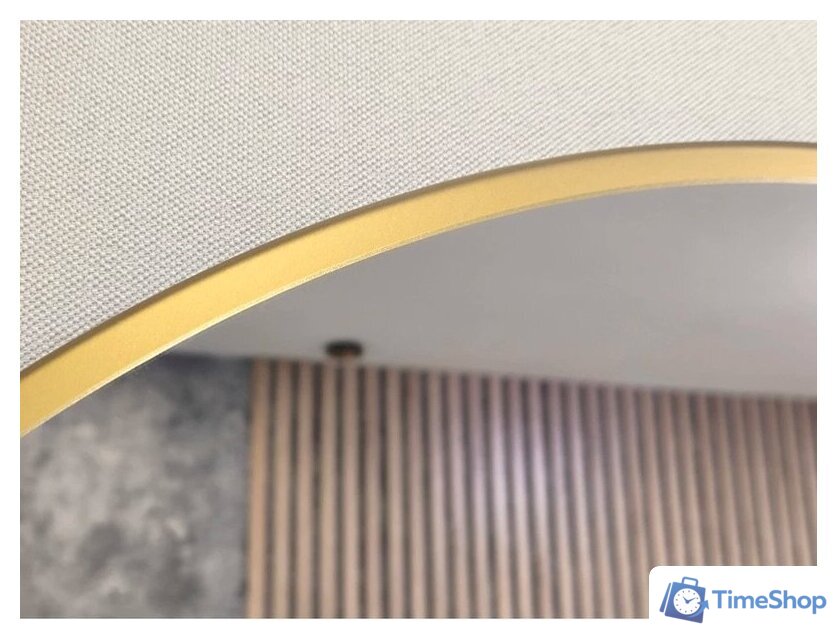 Зеркало с подсветкой  EMZE 70 LED.UV.70.70.AUR (золотой с УФ-окантовкой и подсветкой) - Изображение №12 — Интернет-магазин Time-Shop