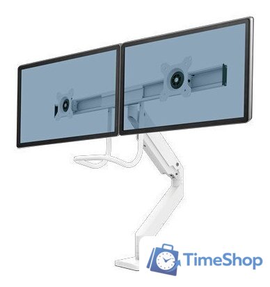 Кронштейн для монитора Fellowes Eppa Dual Crossbar Monitor Arm (белый) - Изображение №2 — Интернет-магазин Time-Shop