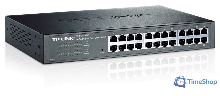 Настраиваемый коммутатор TP-Link TL-SG1024DE - Изображение №2 — Интернет-магазин Time-Shop