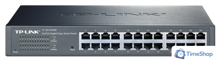 Настраиваемый коммутатор TP-Link TL-SG1024DE - Изображение №1 — Интернет-магазин Time-Shop