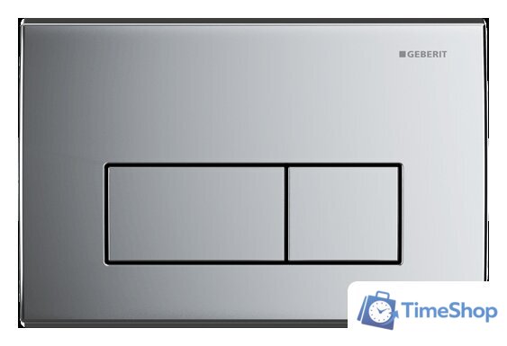 Панель смыва Geberit Kappa 50 115.260.21.1 (хром глянцевый) - Изображение №1 — Интернет-магазин Time-Shop