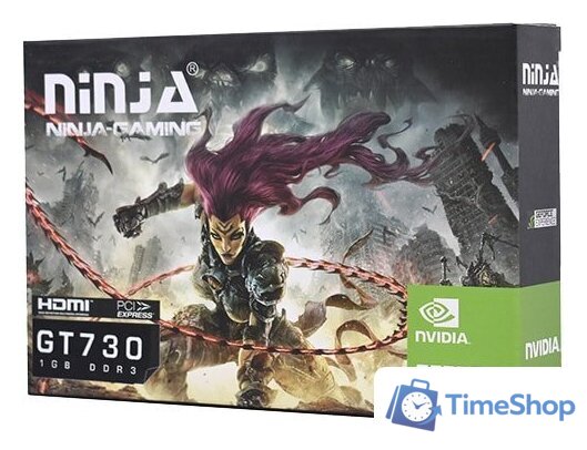 Видеокарта Sinotex Ninja GeForce GT 730 1GB GDDR3 NK73NP013F - Изображение №4 — Интернет-магазин Time-Shop