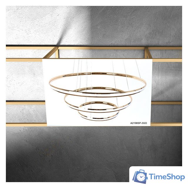 Подвесная люстра Arte Lamp Meridiana A2198SP-3GO - Изображение №4 — Интернет-магазин Time-Shop