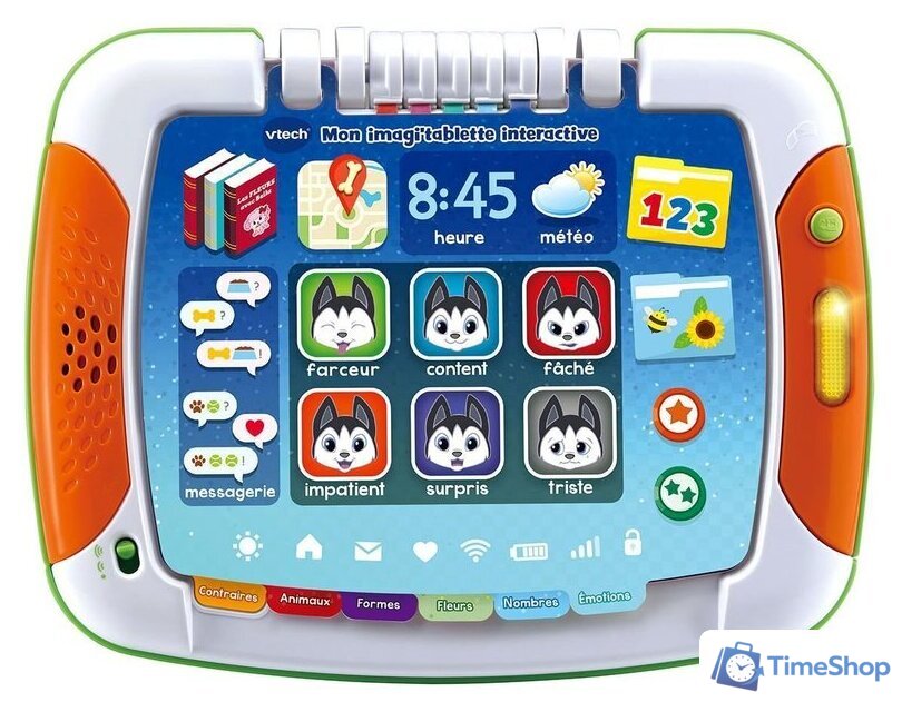 Интерактивный планшет VTech Интерактивный планшет-книга 2 в 1 80-611226 - Изображение №1 — Интернет-магазин Time-Shop