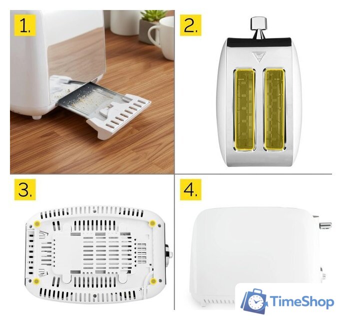 Тостер Yoer Crystal T02W - Изображение №8 — Интернет-магазин Time-Shop