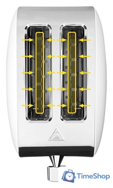 Тостер Yoer Crystal T02W - Изображение №5 — Интернет-магазин Time-Shop