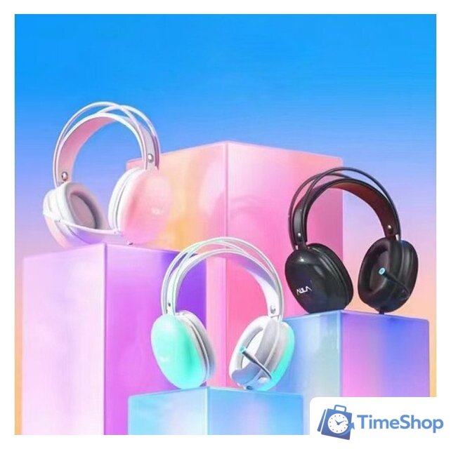 Наушники AULA S505 (бирюзовый) - Изображение №3 — Интернет-магазин Time-Shop