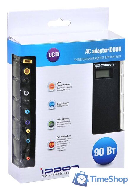 Сетевое зарядное IPPON D90U - Изображение №6 — Интернет-магазин Time-Shop