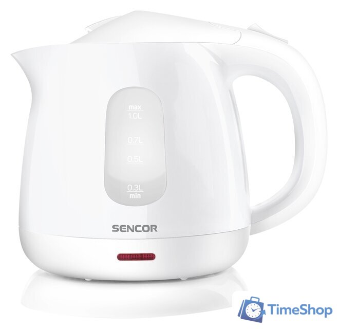 Электрический чайник Sencor SWK 1010WH - Изображение №1 — Интернет-магазин Time-Shop