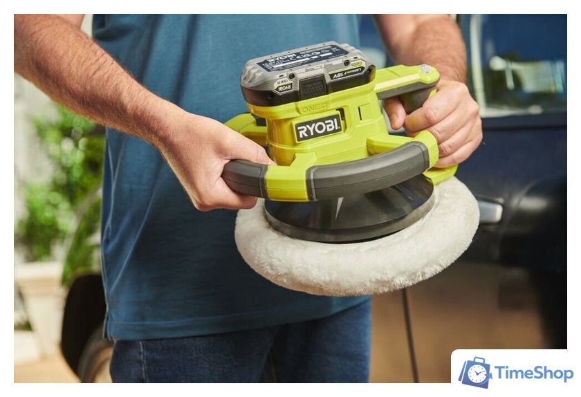 Полировальная машина Ryobi RBP18250-0 5133005541 (без АКБ) - Изображение №6 — Интернет-магазин Time-Shop