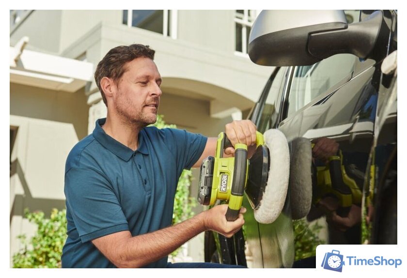 Полировальная машина Ryobi RBP18250-0 5133005541 (без АКБ) - Изображение №2 — Интернет-магазин Time-Shop