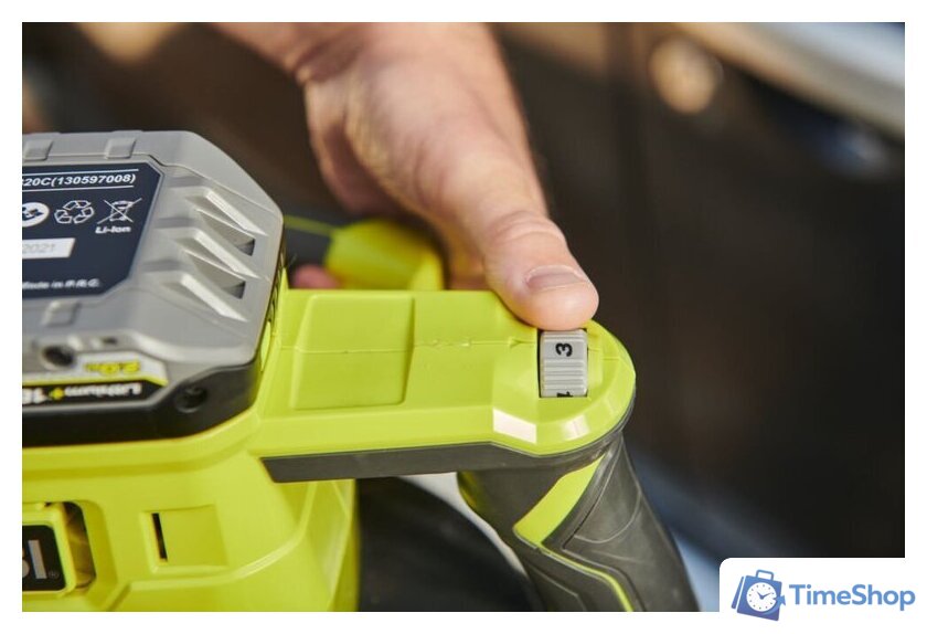 Полировальная машина Ryobi RBP18250-0 5133005541 (без АКБ) - Изображение №5 — Интернет-магазин Time-Shop