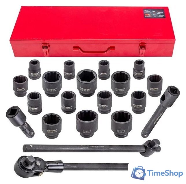 Универсальный набор инструментов ForceKraft FK-6212-9MPB(56368) - Изображение №1 — Интернет-магазин Time-Shop