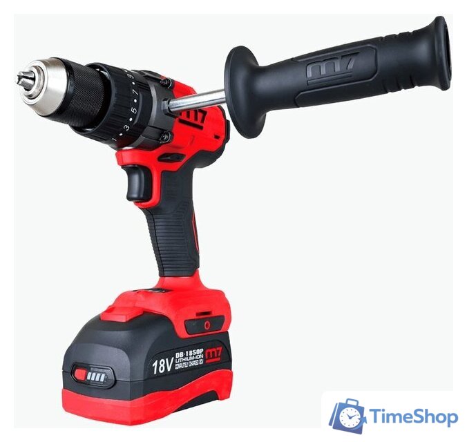 Ударная дрель-шуруповерт M7 DH-101A (с 2-мя АКБ, кейс) - Изображение №1 — Интернет-магазин Time-Shop