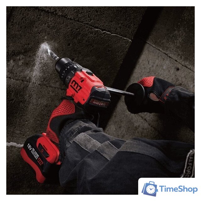 Ударная дрель-шуруповерт M7 DH-101A (с 2-мя АКБ, кейс) - Изображение №3 — Интернет-магазин Time-Shop