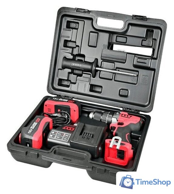 Ударная дрель-шуруповерт M7 DH-101A (с 2-мя АКБ, кейс) - Изображение №2 — Интернет-магазин Time-Shop