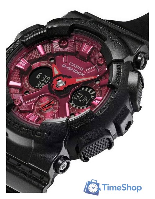 Наручные часы Casio GMA-S120RB-1A - Изображение №2 — Интернет-магазин Time-Shop